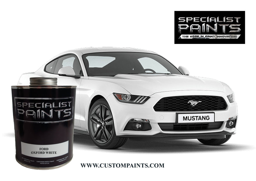 Ford Automotive Oxford White Paint Code YZ 6466 Custom Paints
