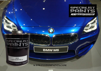 BMW Automotive: San Mario Blau - Paint Code WB51