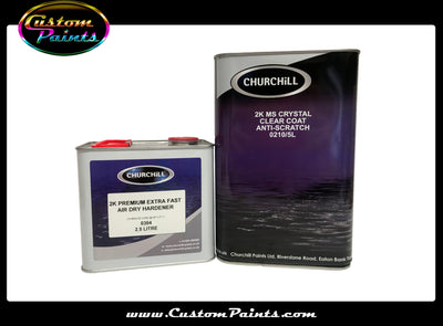 Clearcoat: 2K MS Crystal Clear Coat Antiscratch Kit