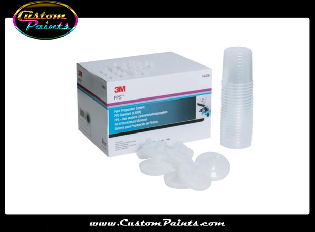 Cups, Strainers & Storage: 3M PPS Lids & Liners Standard (50)