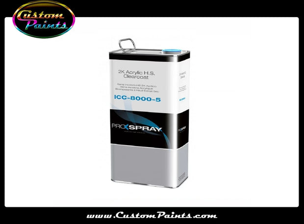 Clearcoat: Pro-Spray ICC-8000 Clearcoat