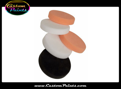 Compound/Compound Heads: Compounding/Polishing Pad Kit, 150mm x 30mm, 5Pcs