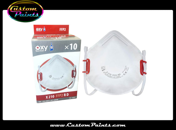 Mask Filter Box Masks & Filters: Dust Mask Filter Respirator FFP2 Box of 10 – Custom ...