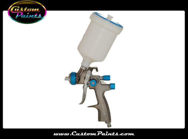 Brushes, Applicators & Guns: FMT3006 Gravity feed LVLP spray gun with 600ml pot with 1.4mm aircap