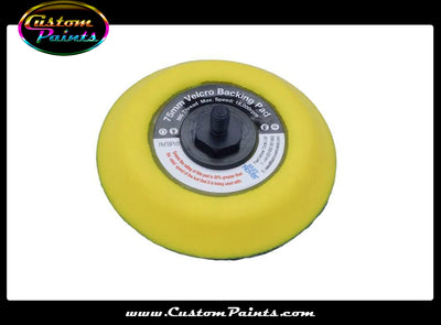 Abrasive: FMTBPV3 Backing pad with hook & loop. 75mm. 6mm thread
