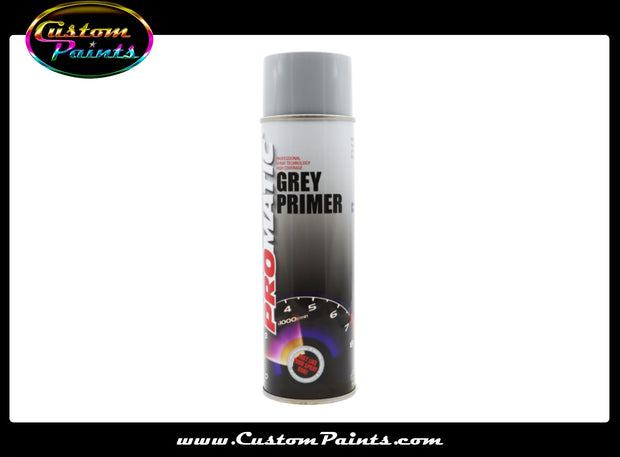 Promatic Grey Primer Aerosol 500ml – Custom Paints UK and Europe