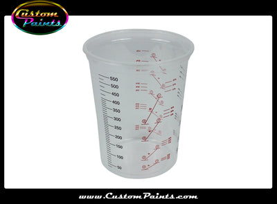 Cups, Strainers & Storage: Plastic Paint Mixing Cups