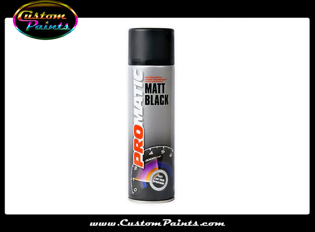 Aerosol: Promatic Black 500ml