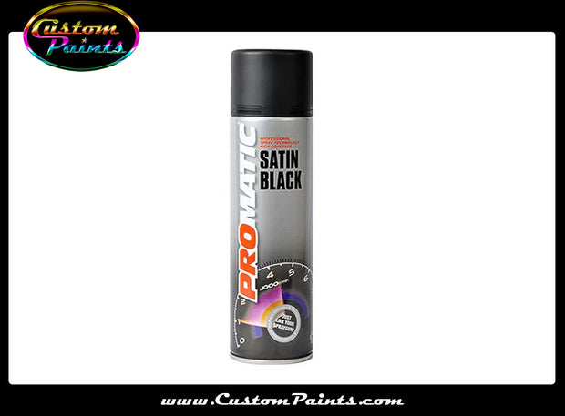 Aerosol: Promatic Black 500ml