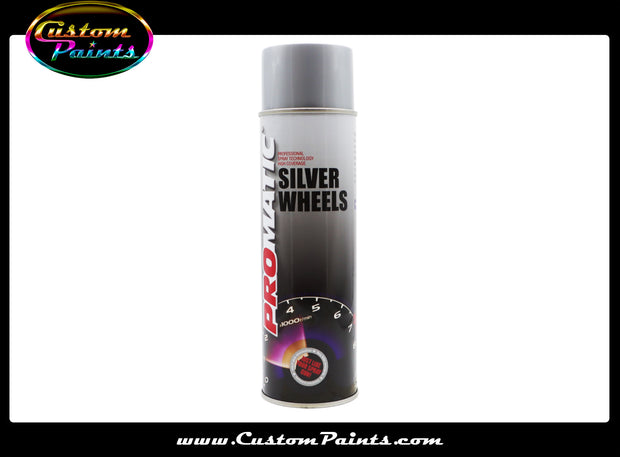 Aerosol: Promatic Wheel Silver Aerosol 500ml
