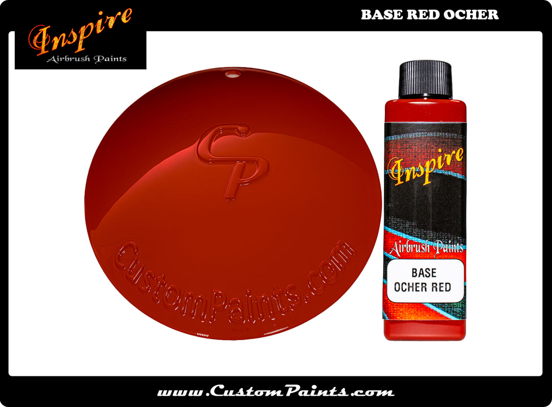 Paint Candy INSPIRE RED BASE AIRBRUSH 4oz  SOLVENT Custom Paint Hok 728304