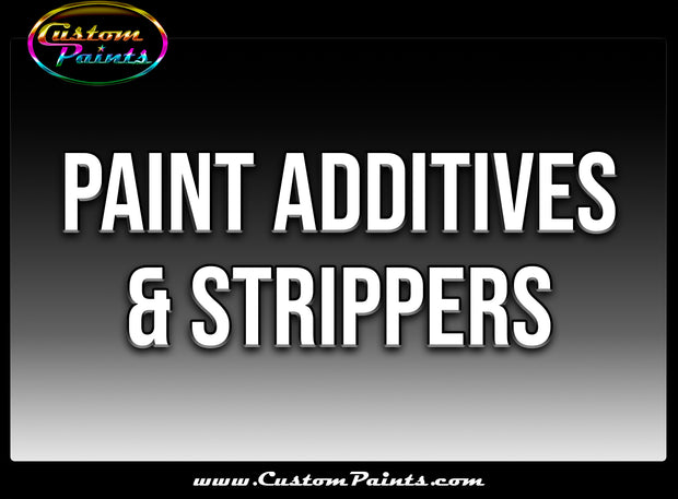 Paint Additives & Strippers: Selection
