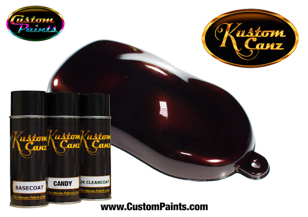 Candy Brown over Silver Metallic Base Kit