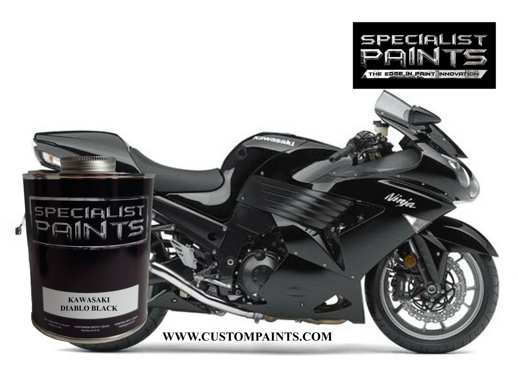 Kawasaki Bike Colours Custom Paints UK and Europe