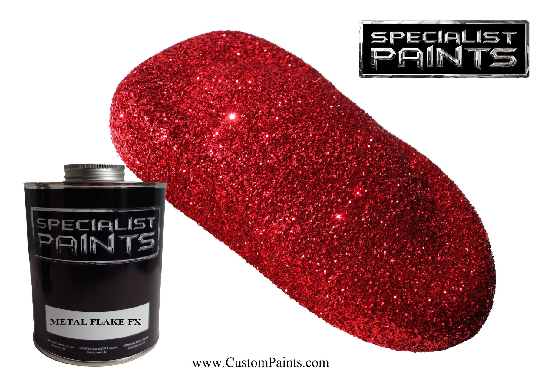 Ruby Redy Metal Flake Metal Flake Paint . Metal Flake . Metalflake . Metal Flake Aerosol ...