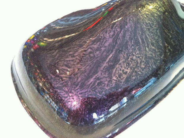 Purple Marble FX over Black Base