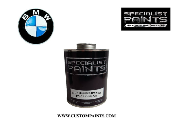BMW Automotive: Montegiesschwarz - Paint Code A37