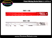 Paint Mixing Ratio Ruler