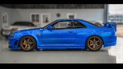 Nissan: Bayside Blue - Paint Code TV2