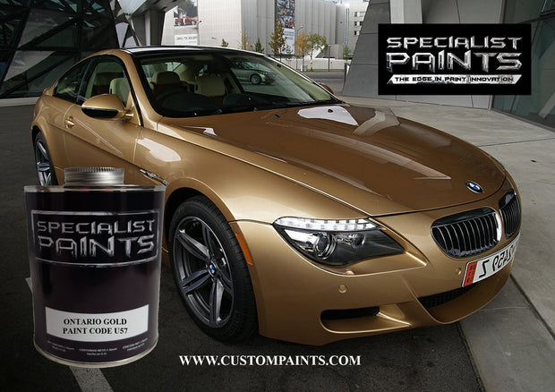 BMW Automotive: Ontario Gold - Paint Code U57