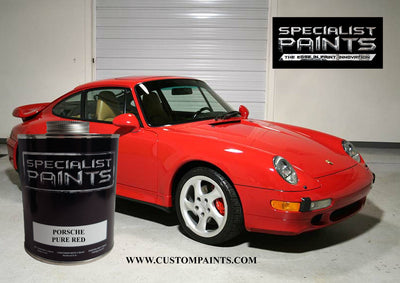 Porsche: Pure Red - Paint Code P3G