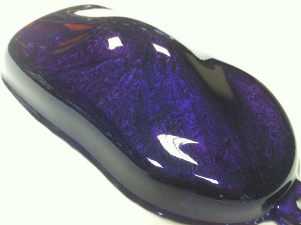 Purple Marble over Black Base