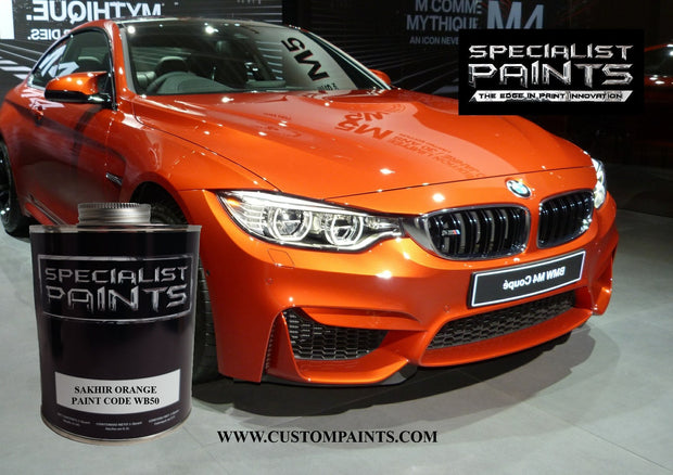 BMW Automotive: Sakhir Orange - Paint Code WB50