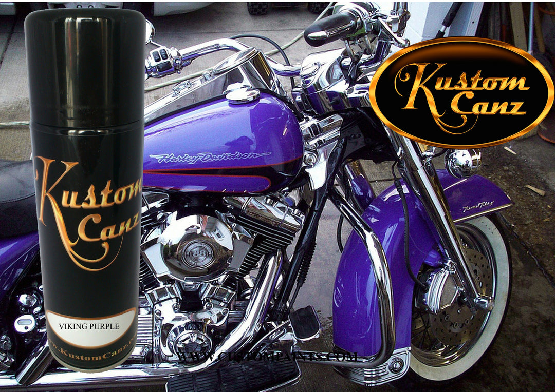 Harley Vivid Black Paint SprayMax 2K Custom Paint Kit For Harley