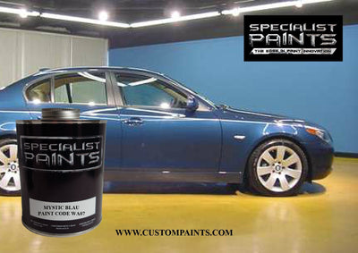 BMW Automotive: MysticBlau - Paint Code WA07